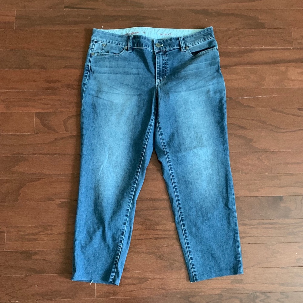 Talbots Boyfriend 12P Jeans